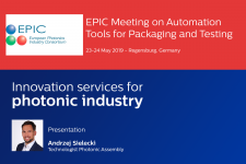 EPIC Meeting on Automation Tools for Packaging and Testing